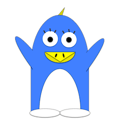 [LINEスタンプ] きもいペンギン