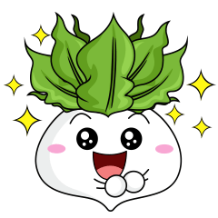 [LINEスタンプ] Vegetable Sticker - FUN