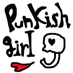 [LINEスタンプ] Punkish girlの画像（メイン）