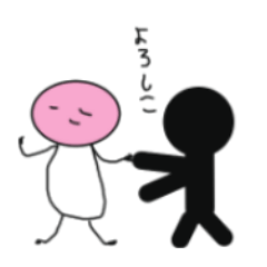 [LINEスタンプ] 顔だけ顔無し