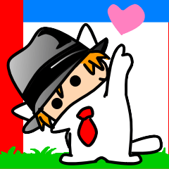 [LINEスタンプ] 猫の帽子職人さん