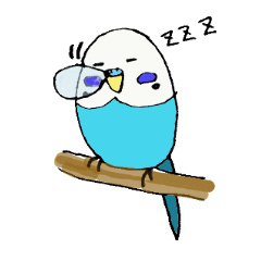 [LINEスタンプ] セキセイインコのPくん