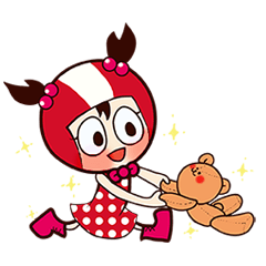[LINEスタンプ] POPちゃん＆テディベアのツール