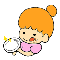 [LINEスタンプ] もぐ子ちゃんの画像（メイン）