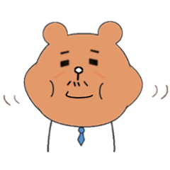 [LINEスタンプ] くまリーマン。ver2の画像（メイン）