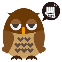 [LINEスタンプ] Night Owl