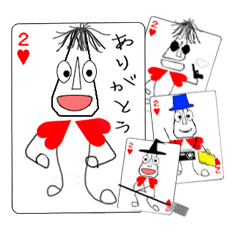 [LINEスタンプ] チャーミージェム トランプの妖精 vol.9の画像（メイン）