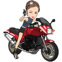 [LINEスタンプ] バイク大好き