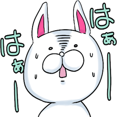 [LINEスタンプ] 会話に使える便利なうざうさスタンプの画像（メイン）