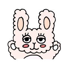 [LINEスタンプ] うさぎのうさこ