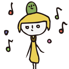 [LINEスタンプ] すきまの世界より2