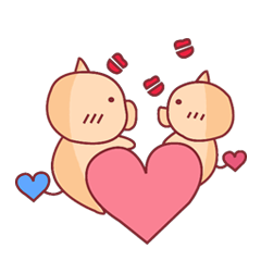 [LINEスタンプ] Love Love Pig