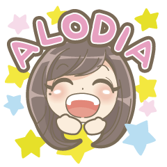 [LINEスタンプ] Alodia Official Stamp