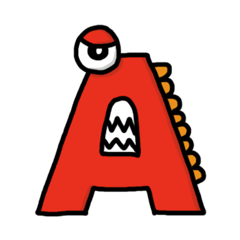 [LINEスタンプ] ABCモンスターズ