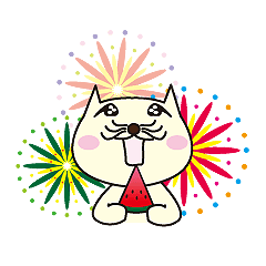 [LINEスタンプ] ぬこにんの1年