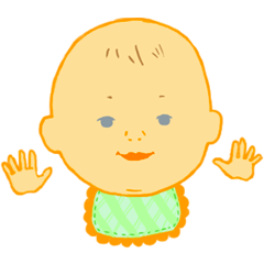 [LINEスタンプ] べいびの画像（メイン）