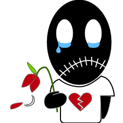 [LINEスタンプ] Brokenheart Timou