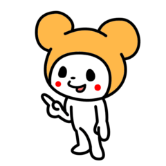 [LINEスタンプ] 東京弁クマにゃん