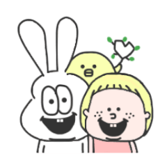 太っちょうさぎ第八弾 Lineスタンプ Eribo