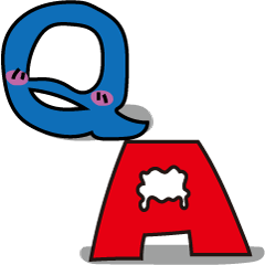 [LINEスタンプ] QとA