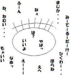 [LINEスタンプ] 目が物を言う