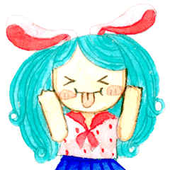 [LINEスタンプ] Little Usagiの画像（メイン）