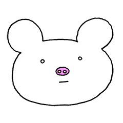 [LINEスタンプ] ブタくまんの画像（メイン）