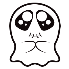 [LINEスタンプ] Caskie Ghost