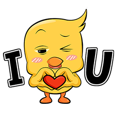 [LINEスタンプ] CHICKABOOM Valentine Editionの画像（メイン）