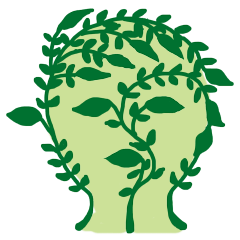 [LINEスタンプ] 植物人間の画像（メイン）