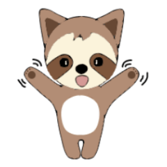 [LINEスタンプ] ラックン