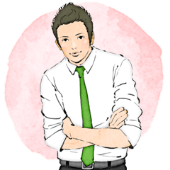 [LINEスタンプ] MEN'S TALK --world--の画像（メイン）