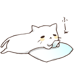 [LINEスタンプ] ねことまくらの画像（メイン）