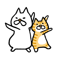 [LINEスタンプ] おもちさんときなこさんの画像（メイン）