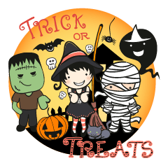 [LINEスタンプ] Ztephee's Party (Halloween Night)