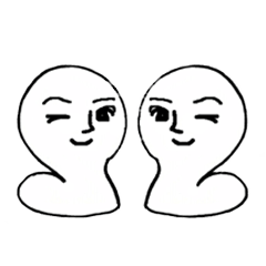 [LINEスタンプ] へびあひる族