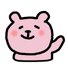 [LINEスタンプ] ピンクマさん