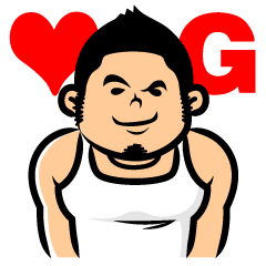 [LINEスタンプ] GGG