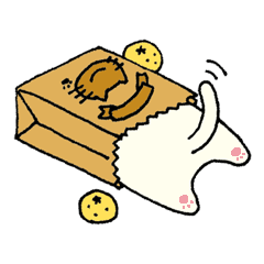 [LINEスタンプ] そのへんのにゃんころさん。5