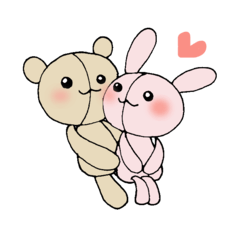 [LINEスタンプ] うさくまlife