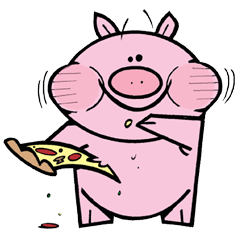 [LINEスタンプ] Piggies