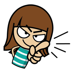 [LINEスタンプ] Maeko JP2