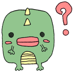 [LINEスタンプ] クレイジー恐竜