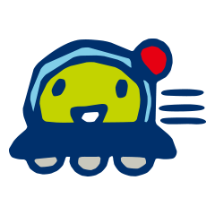 [LINEスタンプ] ミニタコ星人の画像（メイン）