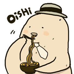 [LINEスタンプ] Chubby rice ballの画像（メイン）