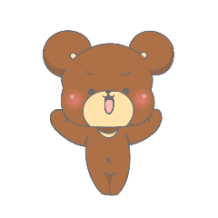 [LINEスタンプ] ふにくま