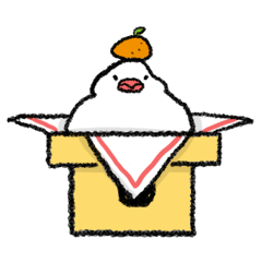 [LINEスタンプ] 文鳥スタンプ 2〜四季折々〜