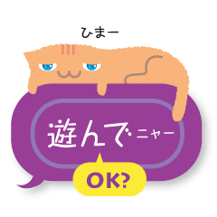 [LINEスタンプ] フキだしニャンコの画像（メイン）