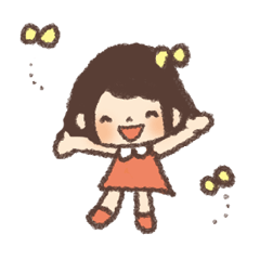 [LINEスタンプ] あっちゃん＠子どもデザイン教室