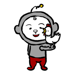 [LINEスタンプ] エンジャくんとスタッフくん